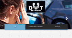 Desktop Screenshot of dtautobody.com